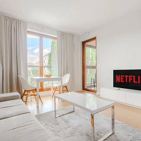 Premium On Browary Warszawskie With Parking & Balcony Apartament