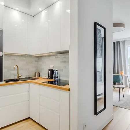 Apartament Premium On Browary Warszawskie With Parking & Balcony