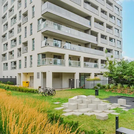 Premium On Browary Warszawskie With Parking & Balcony Warsaw