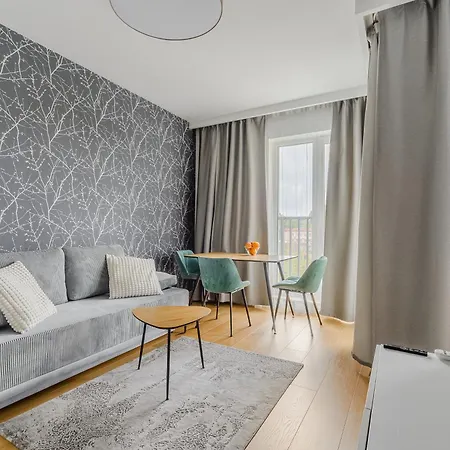 Apartment Premium On Browary Warszawskie With Parking & Balcony